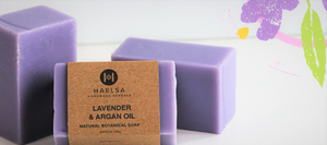 Say 'I love you' the Valentine's Day with our beautifully fragranced handmade natural Lavender and Argan Oil Soap