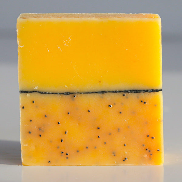 Lemon & poppy seed soap