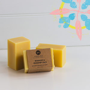 Borage & rosehip oils soap in group