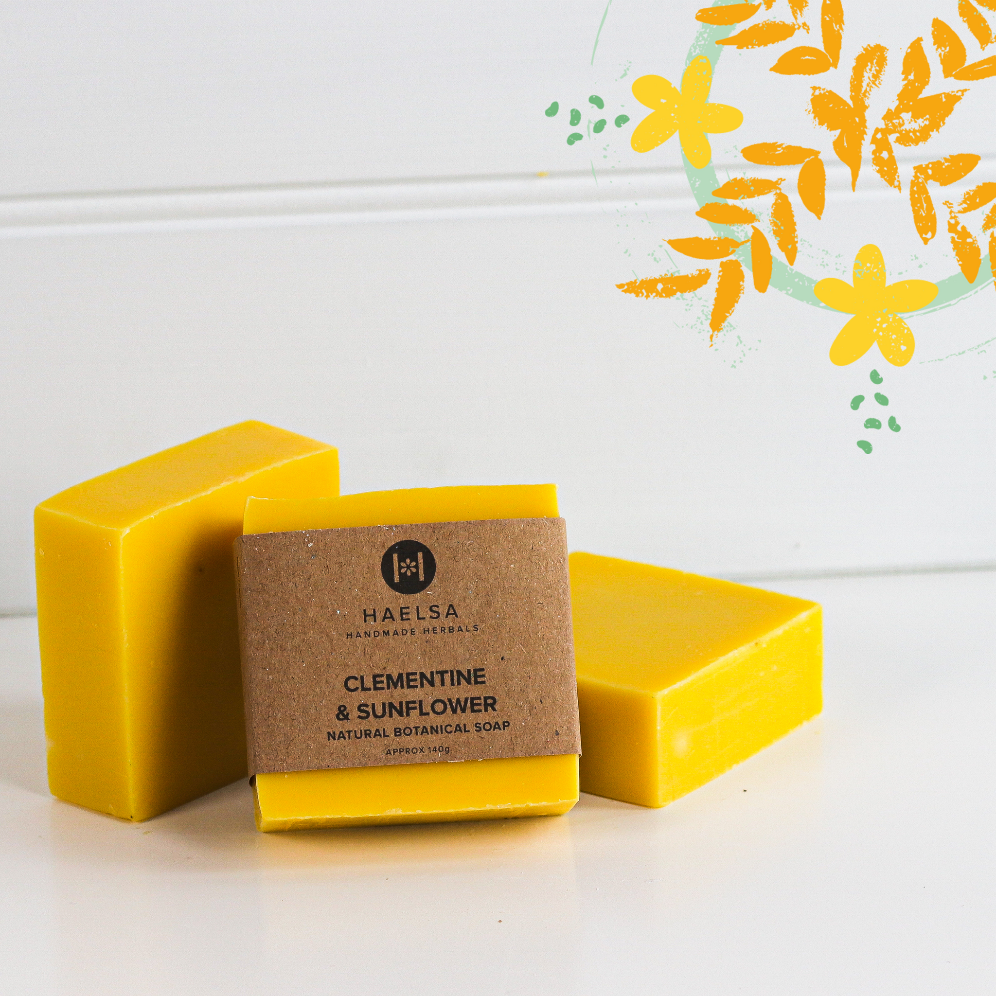 Sunflower soap top